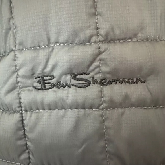 Ben Sherman Puffer Jacket Men’s Size XL Gray - Picture 12 of 12
